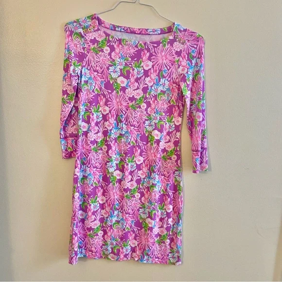 Lilly Pulitzer Pink Sophie Sheath Dress XS - Picture 3 of 8
